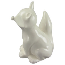 Animal Shaped Porcelain Craft, Ceramic Fox